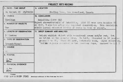 First page of 1965-08-9370313-ShallopCove-Newfoundland-Canada