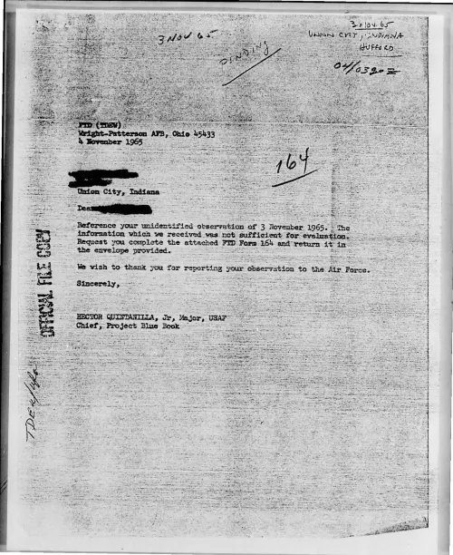 First page of 1965-11-8677414-UnionCity-Indiana