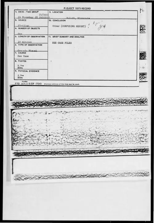 First page of 1968-11-7170803-Duluth-Minnesota