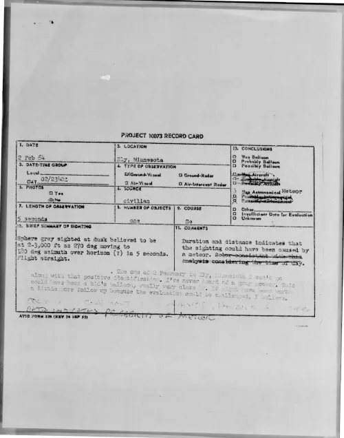 First page of 1964-02-9739264-Ely-Minnesota