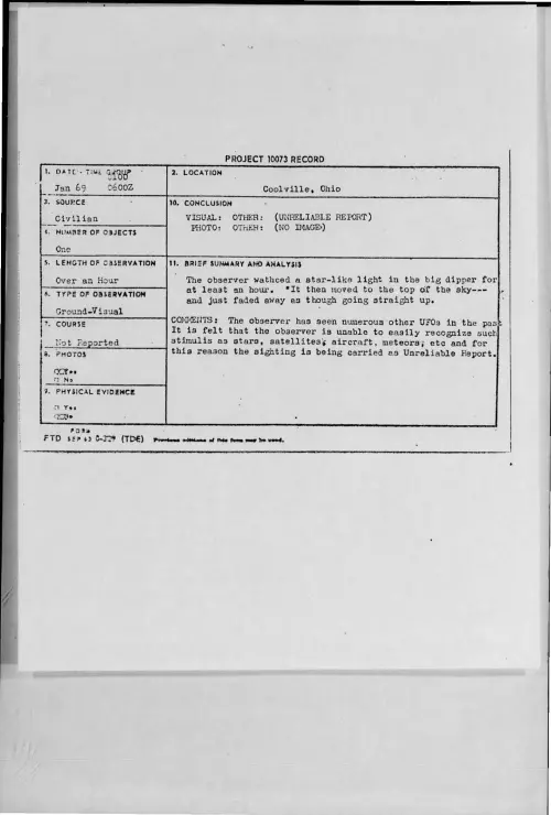 First page of 1969-01-7171508-Coolville-Ohio