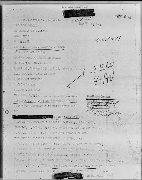 First page of 1965-11-8677459-26-30N125-30E-Pacific-