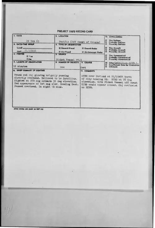 First page of 1963-09-9734257-Pacific-OffCoastofOregon-