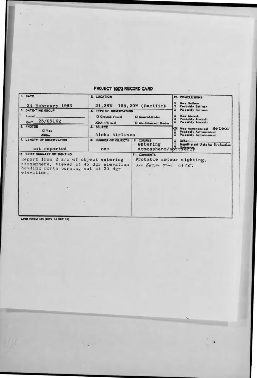 First page of 1963-02-9316768-21-26N158-20W-Pacific-