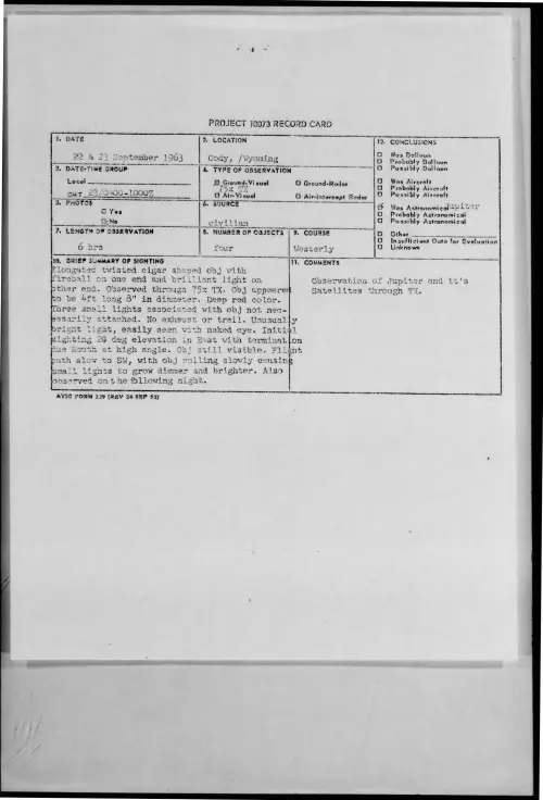 First page of 1963-09-9734365-Cody--Wyoming