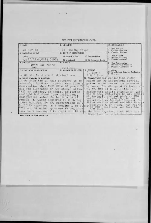 First page of 1962-04-8655089-Ft-Worth-Texas
