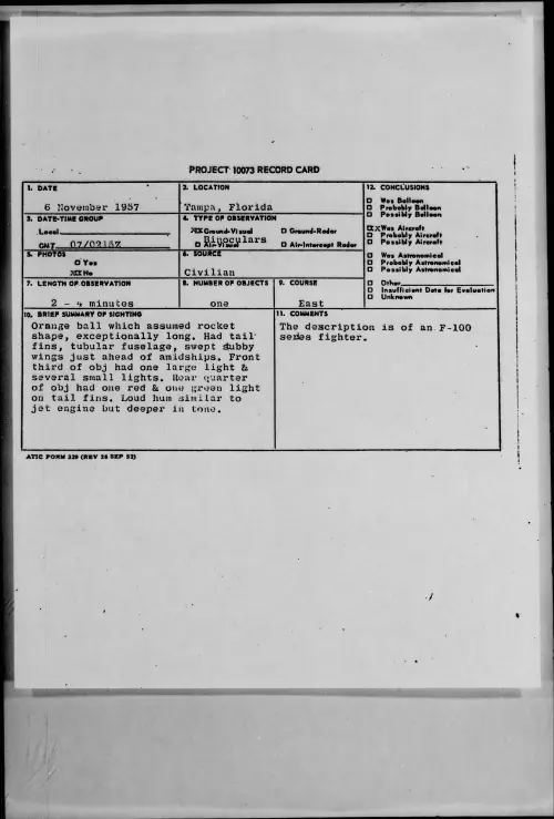 First page of 1957.11 - 6780551 - Tampa, Florida