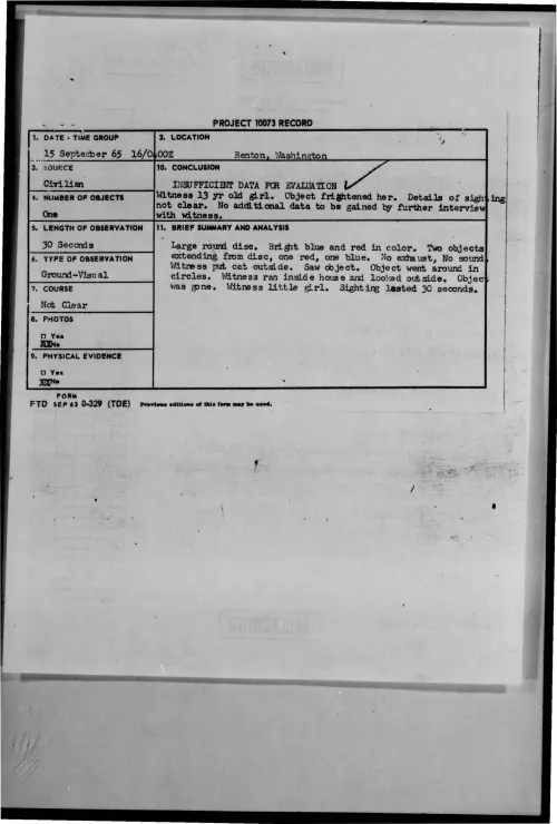 First page of 1965-09-8677345-Renton-Washington