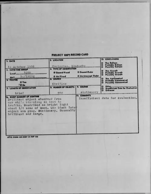 First page of 1956.10 - 7071862 - Covington, Kentucky