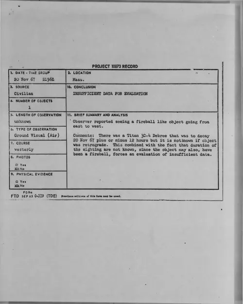 First page of 1967-11-6977392-Mass