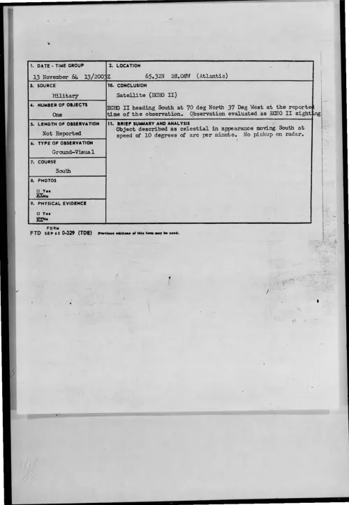 First page of 1964-11-8721819-65-32N28-08W-Atlantic-