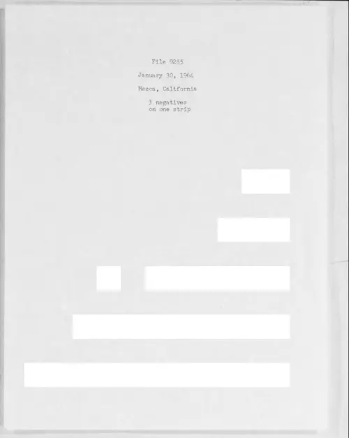 First page of 1964-01-6977788-Mecca-California-9255-