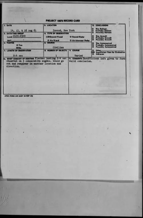 First page of 1961.08 - 8299643 - Inwood, New York