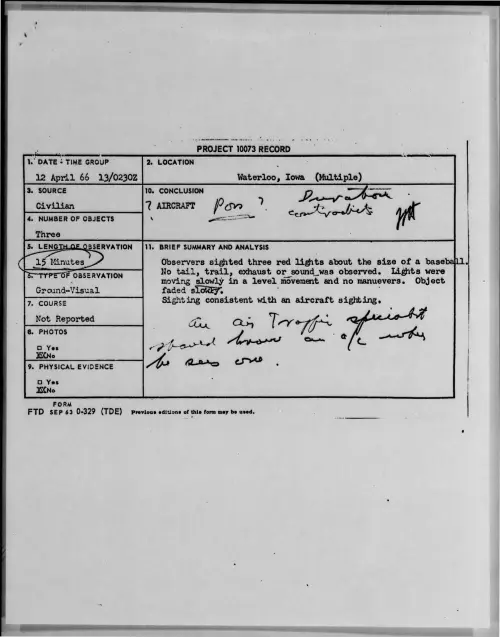 First page of 1966-04-7101894-Waterloo-Iowa