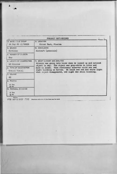 First page of 1966-05-7092358-WinterPark-Florida
