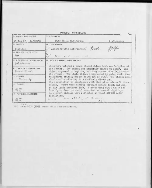 First page of 1967-01-8534492-FairOaks-California
