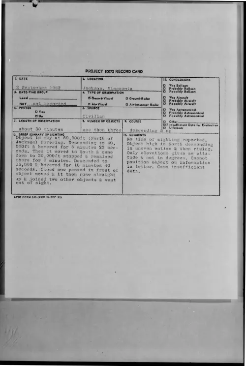 First page of 1962-09-8723434-Jackson-Minnesota