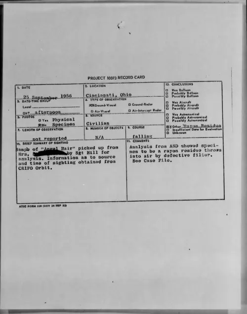 First page of 1956.09 - 7071142 - Cincinnati, Ohio