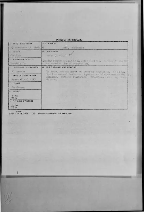 First page of 1965-09-8685188-Kent-Washington