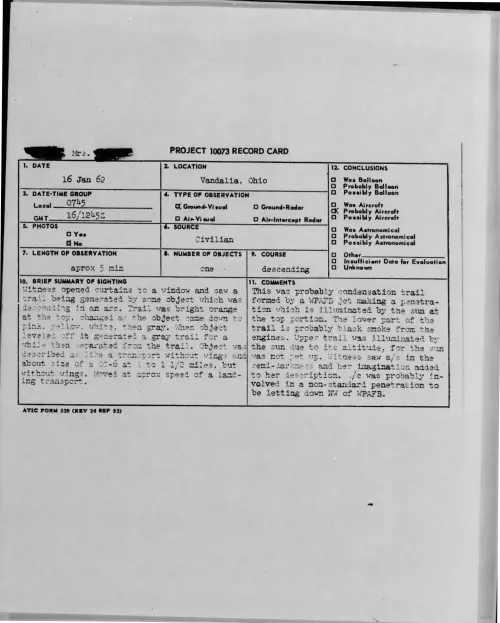 First page of 1962-01-8702145-Vandalia-Ohio