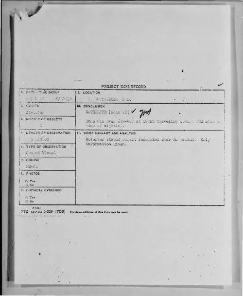 First page of 1967-07-7369496-W-Carrollton-Ohio