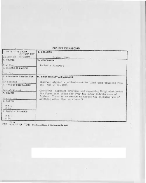 First page of 1969-11-7446090-Dayton-Ohio