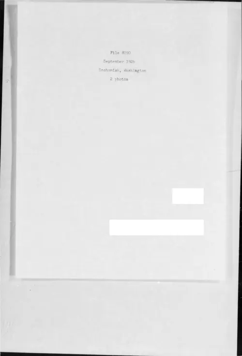 First page of 1962-09-6977030-Snohomish-Washington-8090-