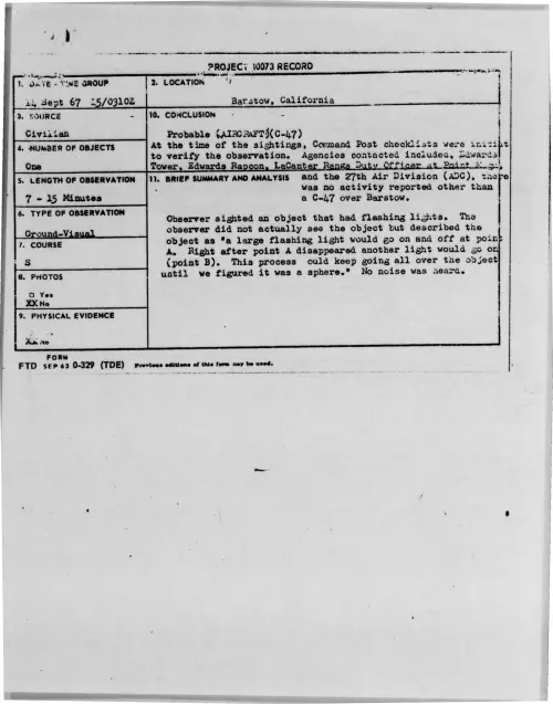 First page of 1967-09-7411999-Barstow-California