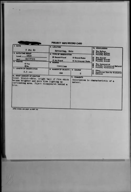 First page of 1960.07 - 7814484 - Kettering, Ohio
