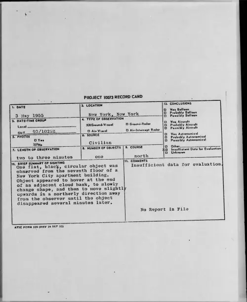 First page of 1955.05 - 6959649 - New York, New York