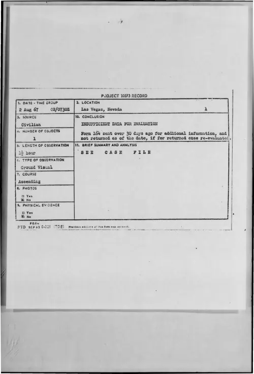First page of 1967-08-7401073-LasVegas-Nevada