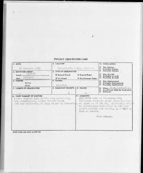 First page of 1954.12 - 6963971 - Frenchman's Bajou, Arkansas
