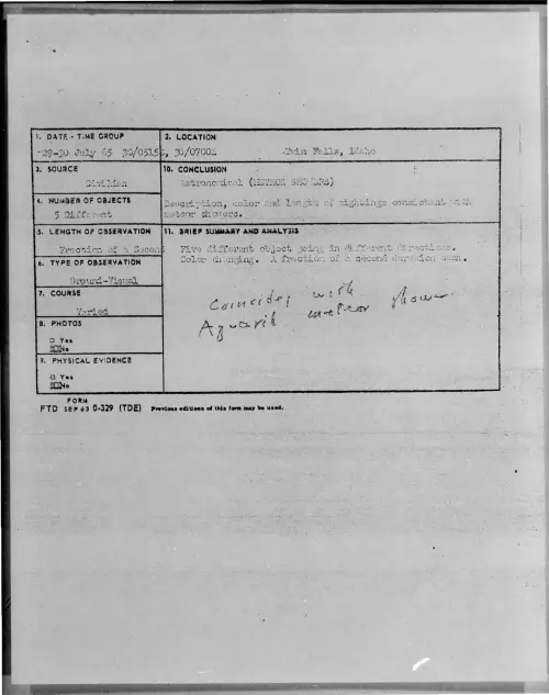 First page of 1965-07-7439866-TwinFalls-Idaho