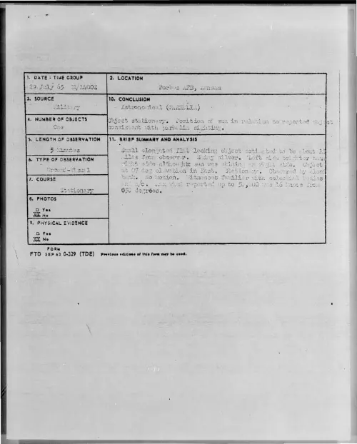 First page of 1965-07-7437955-ForbesAFB-Kansas
