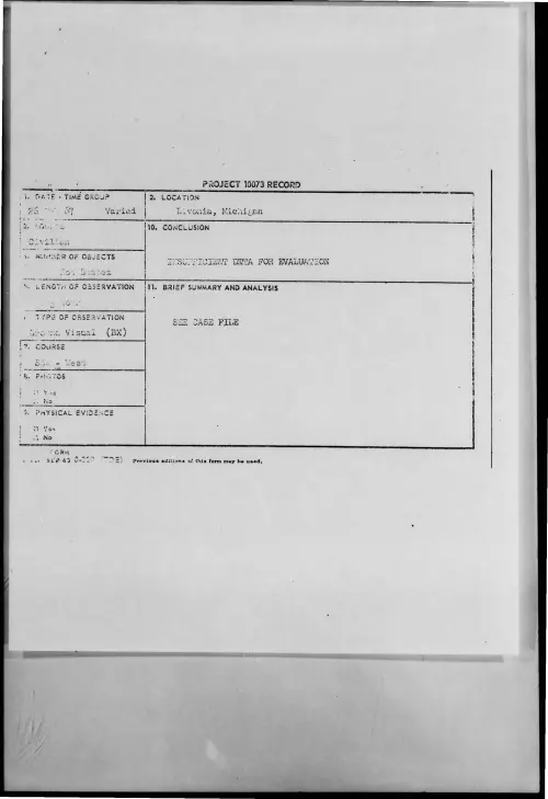 First page of 1967-02-9733477-Livonia-Michigan
