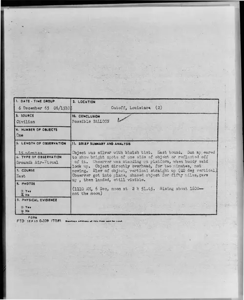 First page of 1965-12-8692667-Cutoff-Louisiana