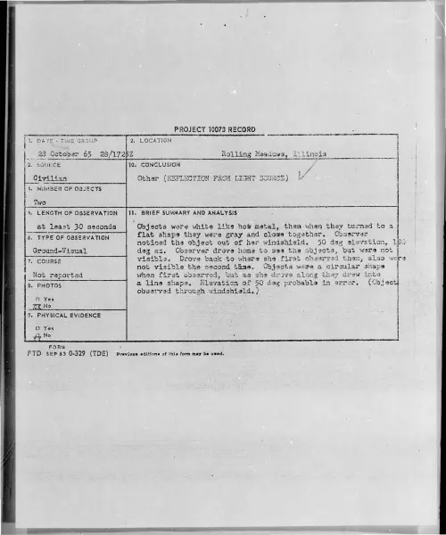 First page of 1965-10-8674033-RollingMeadows-Illinois