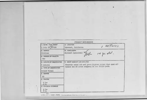 First page of 1966-07-8287038-Lakewood-California
