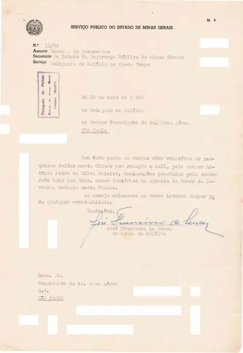 First page of BrazilianUFOFiles - CASO SIOANI 41 Colorido ORIGINAL Caso SIOANI 041 Colorido ORIGINAL
