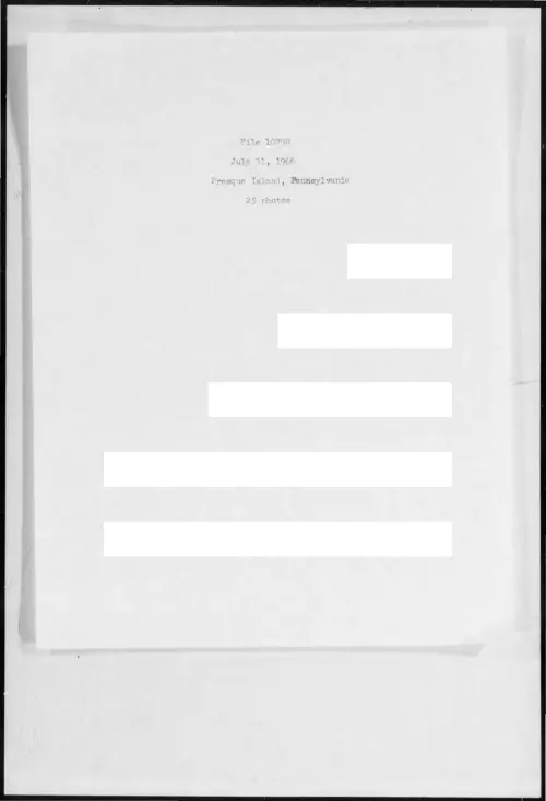 First page of 1966-07-6978667-PresqueIsland-Pennsylvania-10798-