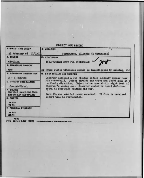 First page of 1966-02-8723471-Farmington-Illinois