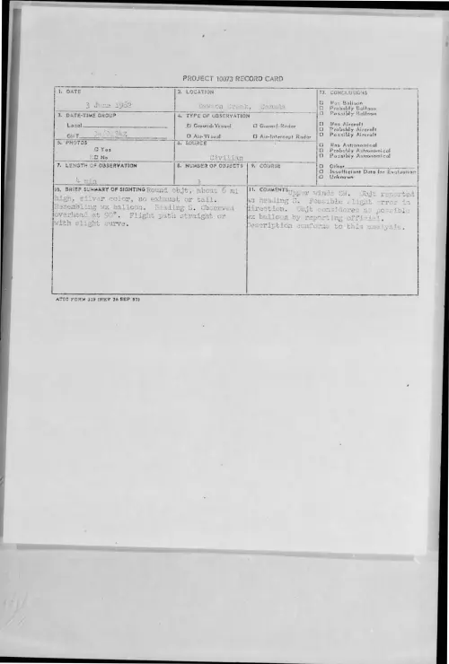 First page of 1962-06-8668725-DawsonCreek-Canada