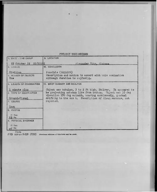 First page of 1965-10-8698795-AlexanderCity-Alabama