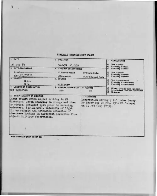 First page of 1964-02-9740011-56-45N41-10W