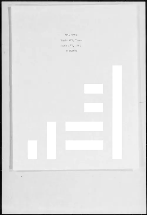 First page of 1964-08-6977706-HondoAFB-Texas-9075-