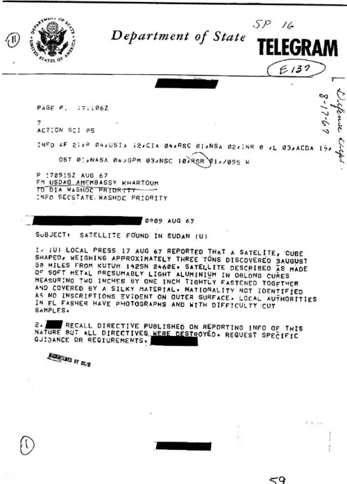 First page of MoonDustFiles - MoonDustSudan1967
