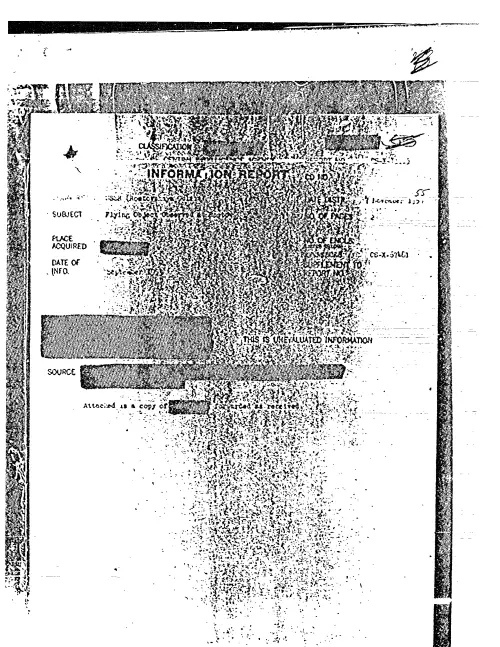 First page of CIAUFO - FLYING OBJECT OBSERVED AT ROSTOV