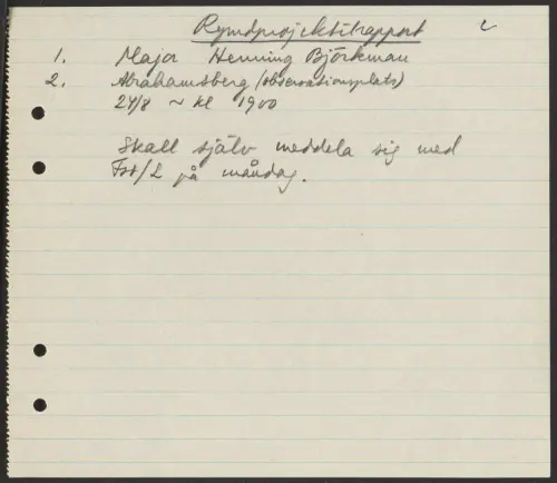 First page of SwedishGhostRockets - 001910