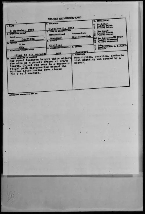 First page of 1956.11 - 7073084 - Cincinnati, Ohio