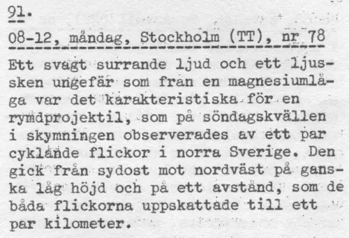 First page of SwedishGhostRockets - tt91